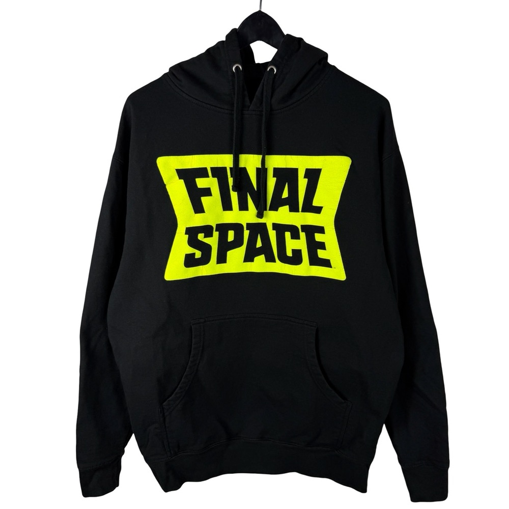 Mens Starcadet Limited Edition Final Space TV Promo Pullover Hoodie Size L